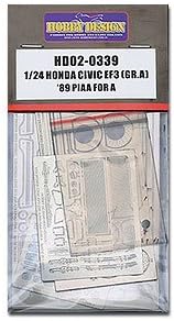Hobby Design 1/24 Honda Civic EF3 GR.A 1989 PIAA detail upset Aoshima HD02-0339
