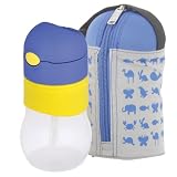 THERMOS ベビーストローマグ&クーラー 340ml ブルー RDQ-340F BL