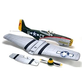 Replacement Airframe: P-51 Mustang BL from Toy RC Airplanes