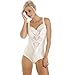 Camille Womens Ladies Ivory Underwired Lace Shapewear