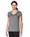 Under Armour Women's HeatGear Armour Short Sleeve, Cloud Gray (038), Medium