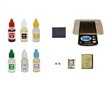 PuriTEST Complete Set Acid Test Kit with Electronic Scale, Accessories & More- Gold Silver Platinum Tester