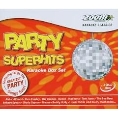 Zoom Karaoke - Ultimate Party Superhits Box Set - 50 Songs - Triple CD+G Set