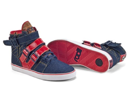 Radii Straight Jacket Vlc Men's- Denim Tan High Top Fashion Sneaker product image