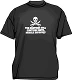 The Beatings Will Continue Until Morale Improves Jolly Roger Logo Men's tee Shirt in 12 colors Small thru 6XL