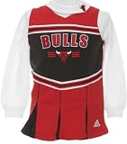 Chicago Bulls Girl's (4-6X) Cheerleader Jumper - Medium (5-6)