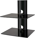 Kanto KMSU2B Audio & Video Component Wall Shelves