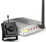 ZTV Colour Wireless High Resolution Pinhole Spy Camera With Receiver