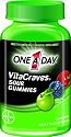 One-A-Day VitaCraves  Sour Gummy Multivitamin, 50-Count Gummies (Pack of 4)
