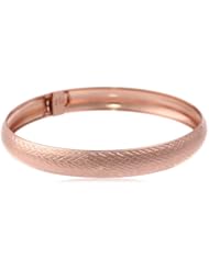 Sterling Silver Textured Flex Bangle Bracelet