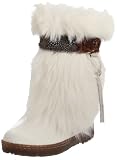 BEARPAW Women's Kola II Mid-Calf Boot,White,6 M Us