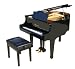 41PjrGKYlfL. SL75  Schoenhut Piano Company 49 Key Pro Baby Grand Piano (black)