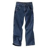 Boys' Wrangler® Medium Wash Relaxed Fit Jeans 6
