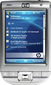 HP iPAQ 114 Classic Handheld - Handheld - Windows Mobile 6.0 - PXA310 624 MHz - RAM: 64 MB - ROM: 256 MB - 3.5 colour TFT ( 320 x 240 ) - Bluetooth 2.0 EDR, Wi-Fi