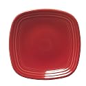 Fiesta 9-1/8-Inch Square Luncheon Plate, Scarlet