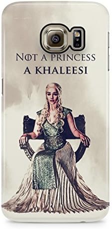 Game Of Thrones Not A Princess A Khaleesi Hard Plastic Phone Case Cover For Samsung Galaxy S6 Edge