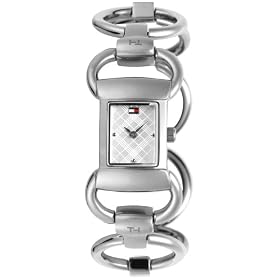 Tommy Hilfiger Ladies Silver Link Watch #1780623 by Tommy Hilfiger