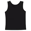 Girls' Danshuz Cotton Blend Racer Back Top - Black