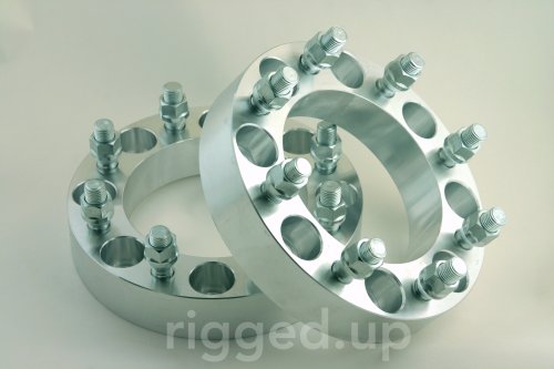 Chevy 8 Lug Hd GMC Truck 2 Hummer Wheel Spacers Adapters