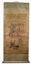 Antique Finish Large Hand Painting Chinese Scroll Art