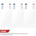 Samsung Galaxy S4 Screen Protector Ultra Clear HD, Made out of Premium Quality PET Material from Japan, Easy to Install, Bubble-Free and Zero Rainbow Effects, 3-Pack