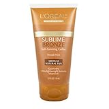 L'Oreal Dermo-Expertise Sublime Bronze Self-Tanning Gelee, Medium-Natural , 5 fl oz (150 ml)