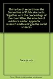 Thirty-fourth report from the Committee of Public Accounts : together with the proceedings of the committee, the minutes of evidence and an appendix : session 1979-80 : Department of Education and Sci