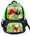 New Angry Bird Full Size Backpack (Green / Black) 16"