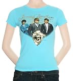 Women's: Jonas Brothers - Group Specialty Products T-Shirt, L - Aqua