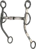 Abetta California Shank Snaffle Bit - Blue Steel - 5