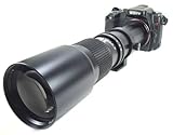 500mm Telephoto Lens w/Adapter for SONY Alpha 200, 230, 330, 350, 380
