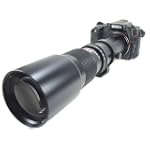Bower 500mm Telephoto Lens w/Adapter for SONY Alpha dSLR Models A200, A230, A290, A330, A350, A380, A390, A550, A700, A800