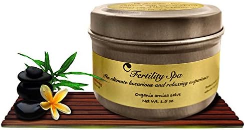 Fertility Spa - Organic Arnica and Eucalyptus Salve - 1.5 Oz. Arnica Salve the Natural Way of Healing