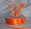Ribbon - Satin Ribbon- 1/8" Double Face 100 Yards (300 FT) - Orange - Sewing - Craft - Wedding Favors