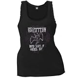 Led Zeppelin - Purple Crest Ladies Tank Top