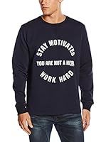 Cross Jeans Sudadera (Azul Marino)