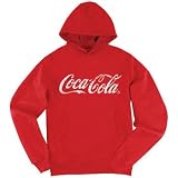 Coca-Cola Hooded Sweatshirt Coke Classic Distressed Logo
