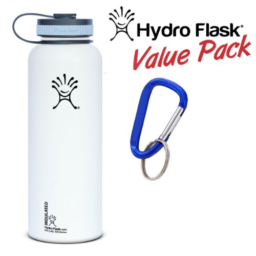 white hydro flask 40 oz