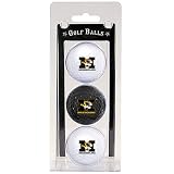 Missouri Tigers Pack of 3 Golf Balls from Team Golf