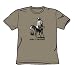Move It Jackass - Adult Safari Green S/S T-Shirt For Men
