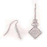 14K .75 CTW Diamond Drop Earrings by Morris & David