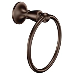 Moen DN8286TB Wembley Towel Ring, Tuscan Bronze