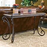 Stone Top Sofa Table by Hooker Furniture - As Shown (454-80-151)