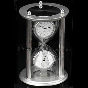Newport Clock With Thermometer by PhotoFramesPlus