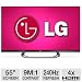 LG Cinema Screen 55LM7600 55-Inch Cinema 3D 1080p 240 Hz LED-LCD HDTV with Smart TV and Six Pairs of 3D Glasses