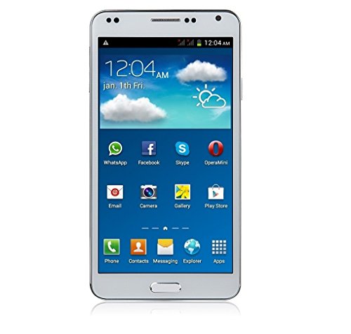 reviews Lightahead® Unlocked LA-N7702 5.5 inch HD Super Capacitive screen Dual SIM Card Android 4.1 MTK6575 GPS WiFi 3G mobile smart Phone 3G/4G on AT&T, 2G on T-mobile works with all GSM networks free case (WHITE)