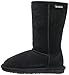 BEARPAW Emma Tall Youth Boot,Black,3 M US Little Kid
