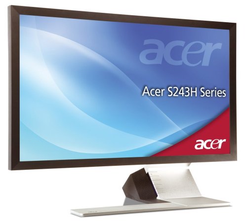 Acer S243HLbmii 61 cm (24 Zoll) widescreen TFT Monitor (LED, HDMI,VGA, Kontrastverhältnis 8,000,000:1, Reaktionszeit 2ms) schwarz Acer S243HLbmii 61 cm (24 Zoll) widescreen TFT Monitor (LED, HDMI,VGA, Kontrastverhältnis 8,000,000:1, Reaktionszeit 2ms) schwarz Monitor