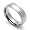 6MM Comfort Fit Titanium Wedding Band High Polish Domed Ring (Size 7 to 14) Size 7