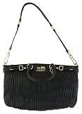 Coach Madison Gathered Leather Sophia Convertible Bag MSRP $498 18620 Black
